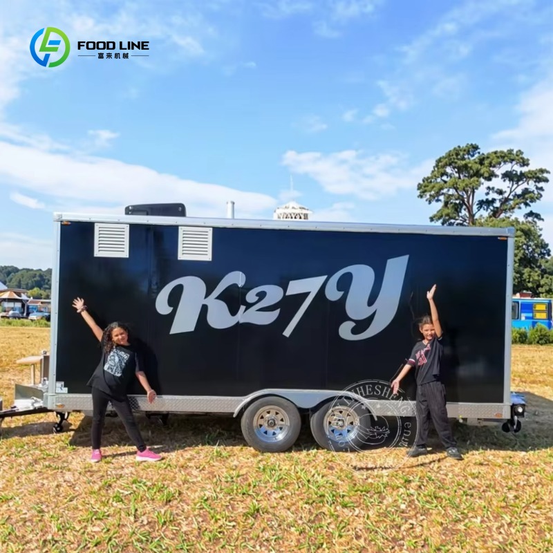 Mobile Coffee Van Equipment - Nouveau Remorque à café Mobile, chariots