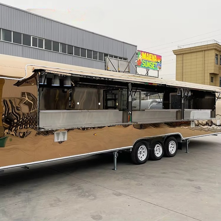 Remorque de restauration mobil - Mobile Coffee Van Equipment avis et prix