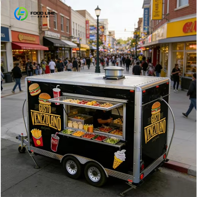 Camion de restauration mobile  - Mobile Coffee Van Equipment avis et prix