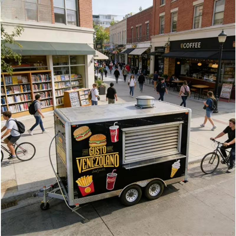 Camion de restauration mobile  - Mobile Coffee Van Equipment avis et prix