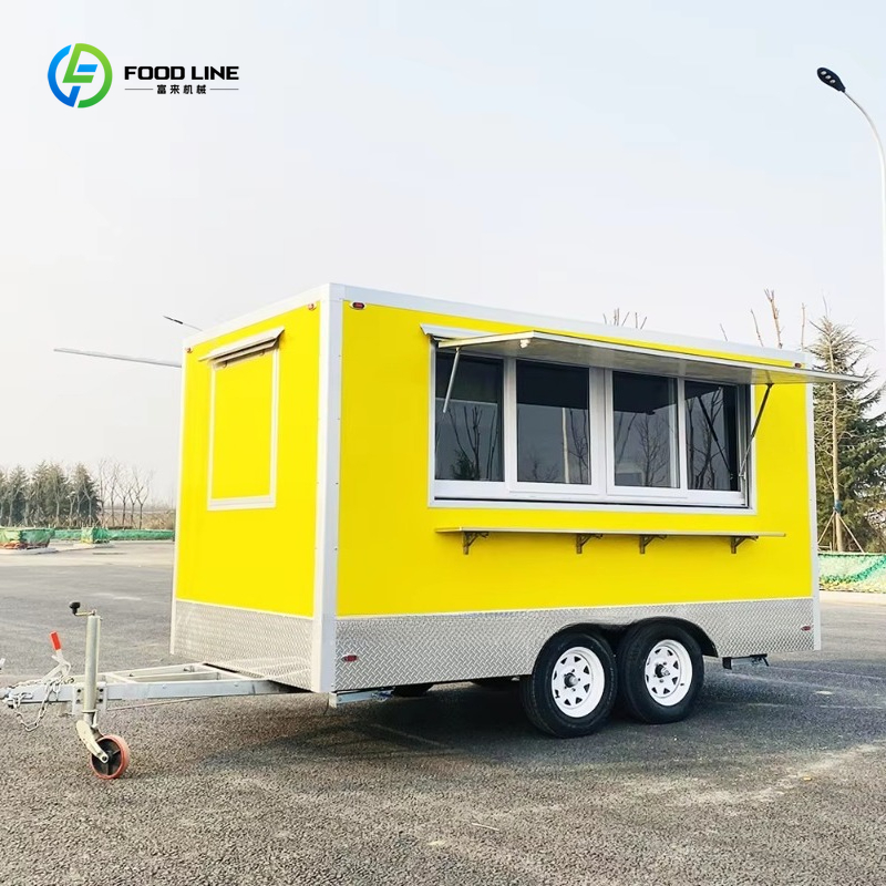 Remorques de restauration à Co - Mobile Coffee Van Equipment avis et prix