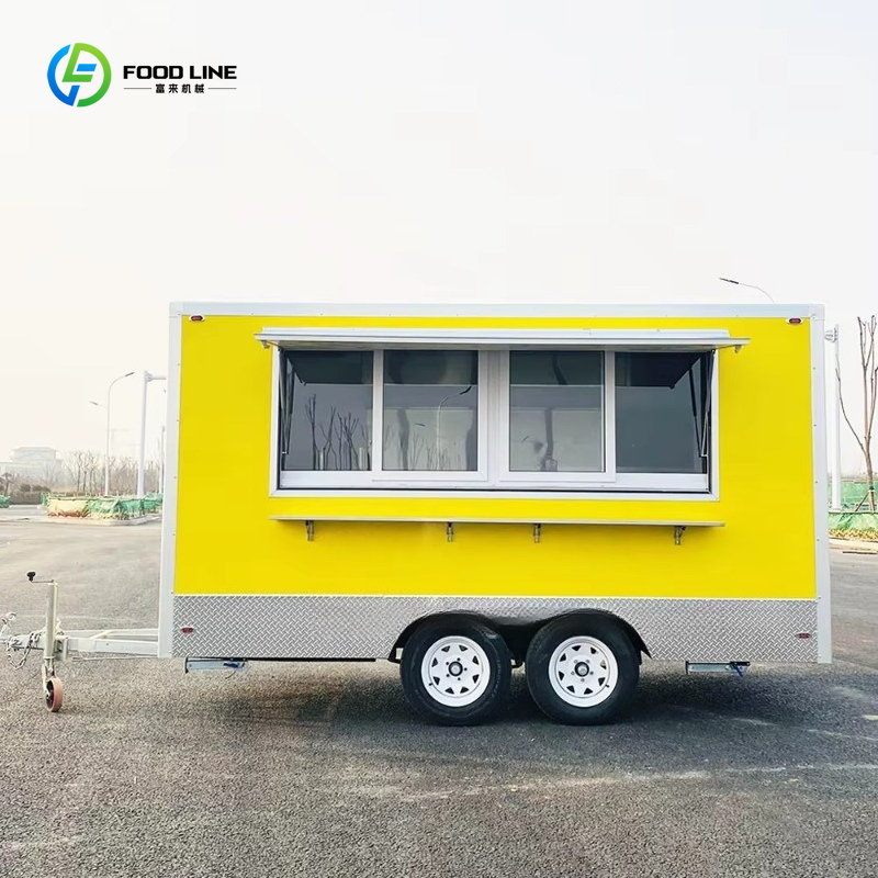 Remorques de restauration à Co - Mobile Coffee Van Equipment avis et prix
