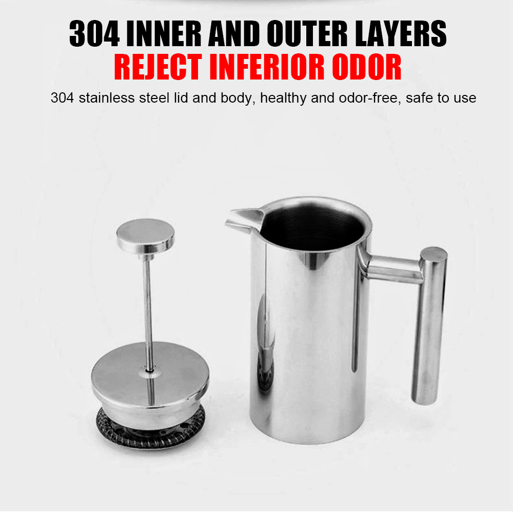 Cafetière à Pression Française - Coffee Equipment Camping avis et prix