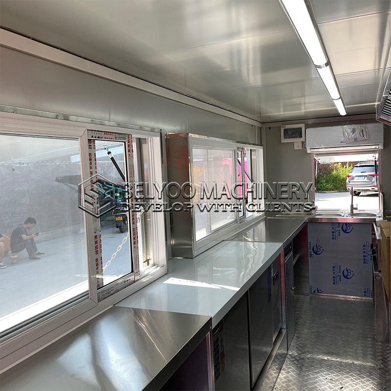 Camion de restauration Belyoo  - Mobile Coffee Van Equipment avis et prix