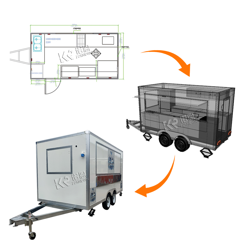 Grande van à café personnalisé - Mobile Coffee Van Equipment avis et prix