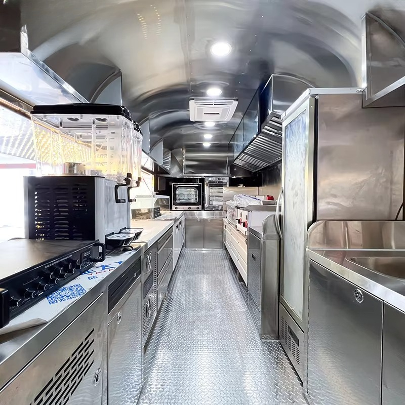 Remorque de food truck personn - Mobile Coffee Van Equipment avis et prix