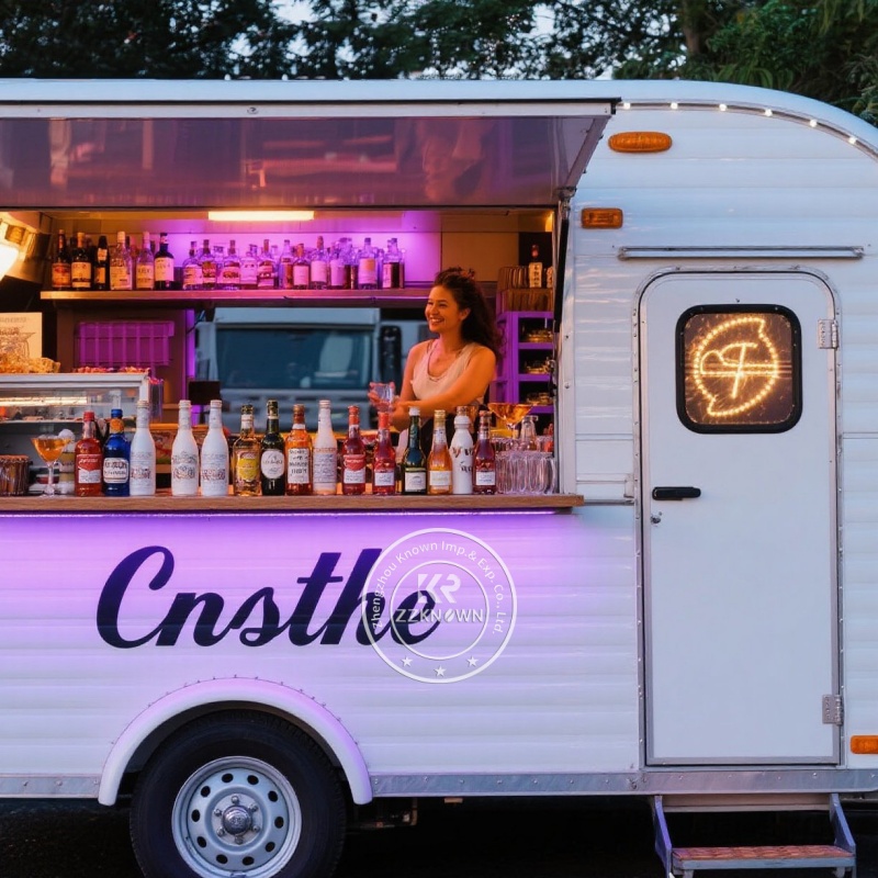 Camionnette alimentaire mobile - Mobile Coffee Van Equipment avis et prix