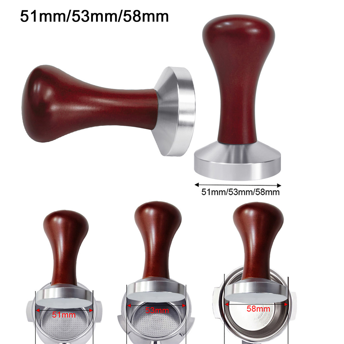 51mm 53mm 58mm Espresso Tamper - Coffee Equipment Distributor avis et prix