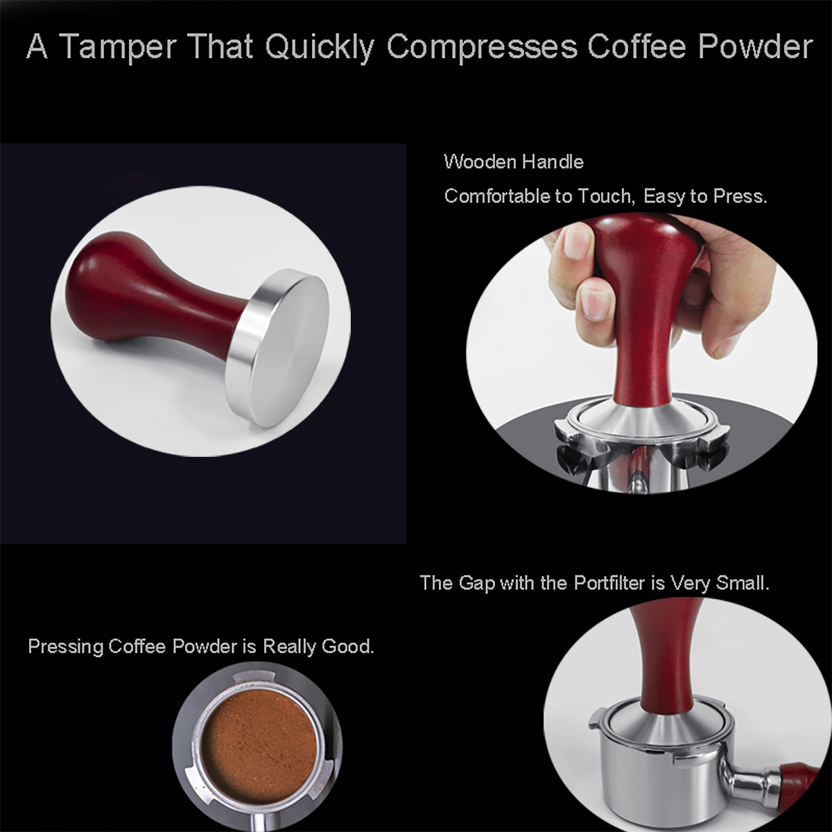 51mm 53mm 58mm Espresso Tamper - Coffee Equipment Distributor avis et prix